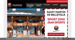 Desktop Screenshot of jean.sport2000.fr