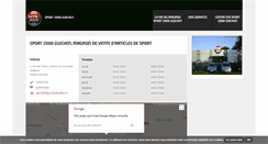 Desktop Screenshot of guichen.sport2000.fr