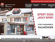 Tablet Screenshot of jacky.sport2000.fr