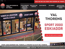 Tablet Screenshot of eskiadorvalthorens.sport2000.fr