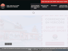 Tablet Screenshot of guillet.sport2000.fr