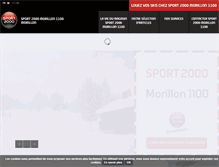 Tablet Screenshot of morillon.sport2000.fr