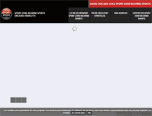 Tablet Screenshot of bonnabel-sport.sport2000.fr